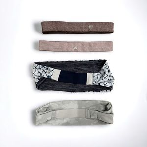 Lululemon set of 4 EUC headbands.